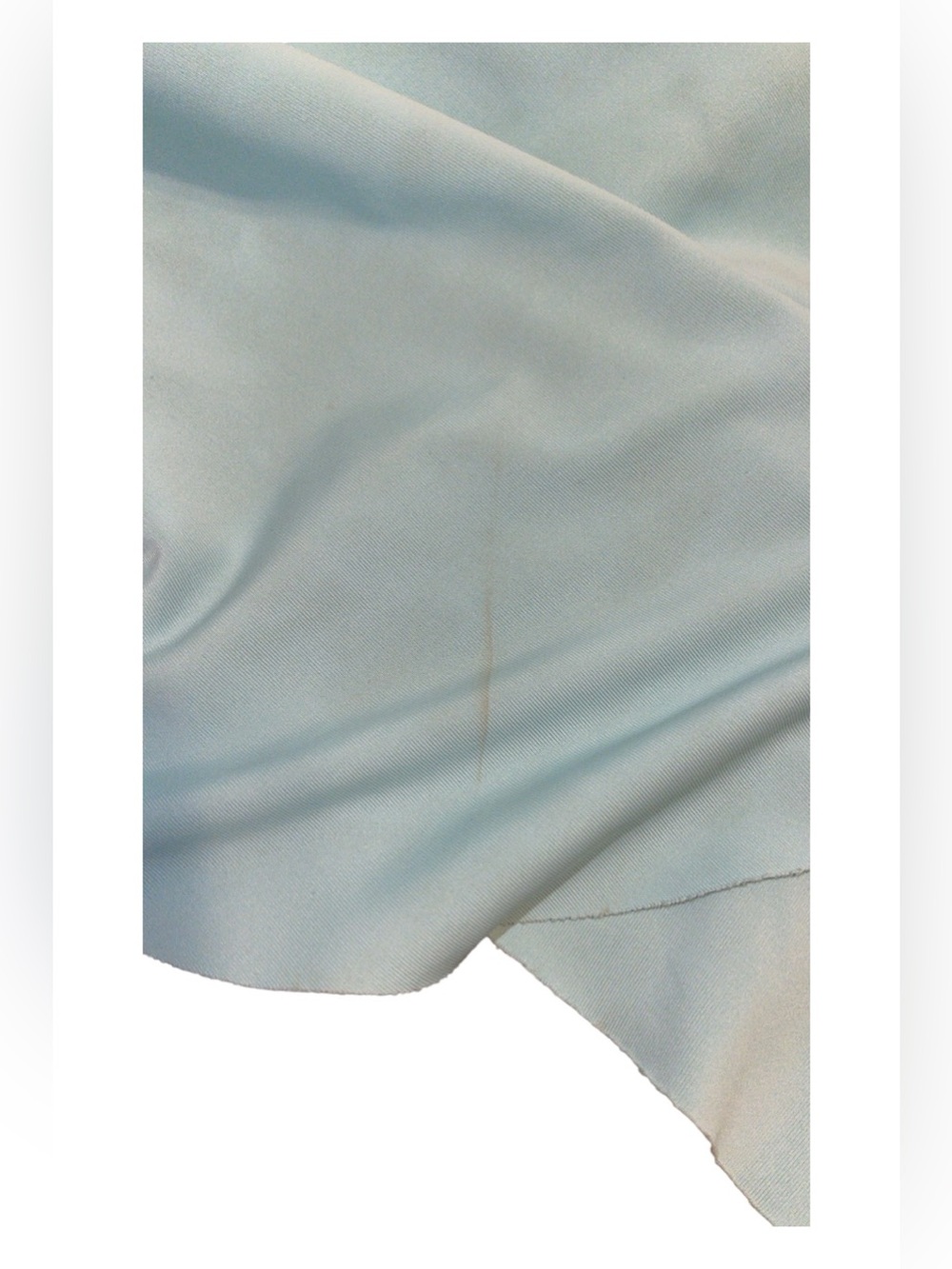 Light Blue Women's Athletic Ruffle Shorts - Picture 4 of 5